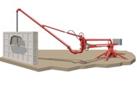 mechanicky rozdelovaci vyložník betonu RV12 Lift